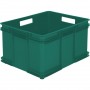 2x caja de almacenaje eurobox xxl plástico eco pp 52 x 43 x 28 cm 54 l verde