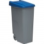 contenedor reciclo 110 litros cerrado 3x bolsas de basura de 10 unidades42x57x88 cm