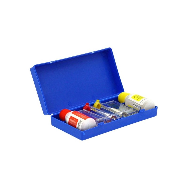 kit de análisis líquido prueba ph y cloro piscina