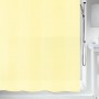 cortina de ducha textil 180 x 200 100 polyester amarillo
