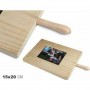 tabla de cortar madera rectangular 15x20cm