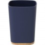 vaso de baño rubber hecho en abs y bambu azul